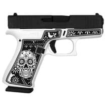 Glock 43X Gen 1 "Sugar Skull" 9mm Compact Handgun - Stylish & Reliable - 9mm