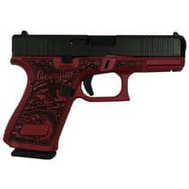 Glock 19 Gen 5 "Georgia Red" 9mm Compact Pistol, 1... - 9mm