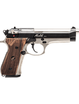Rock Island Melik MK9 Gen 1 9mm Pistol - Silver, High-Capacity DA/SA - 9mm