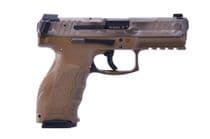 HK VP9 FDE Multicam 9mm Semi-Auto Pistol, Ergonomic & Reliable - 9mm