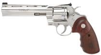 Colt Python Gen 2: 6" Stainless .357 Mag Revolver with Walnut Grip - .357 Magnum