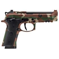 Beretta 92XI Combat Camo 9mm Pistol - 18rd SAO Tactical Edition - 9mm