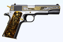 Colt 1911 Government INTI Sun God .38 Super 5in Stainless - .38 Super