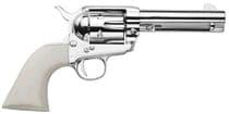 Traditions Frontier 1873 .45 LC Revolver - Nickel Finish, Classic Craftsmanship - .45 Colt
