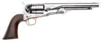 Pietta 1860 Army Old Silver .44 Cal 8in - .44 Caliber