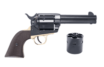Pietta Guardian Six Dual Gen 1 .45 Colt Revolver - Classic Blue Elegance - .45 Colt
