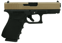 Glock 19 Gen 3 FDE 9mm Compact Chainmail Grip Pist... - 9mm