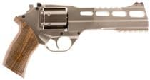 Chiappa Rhino 60DS Magnum Revolver - Nickel & Walnut Precision Shooter - .357 Magnum