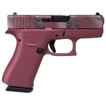 Glock 43X Gen 1 "Pink Camo" 9mm Concealed Carry Handgun - 9mm