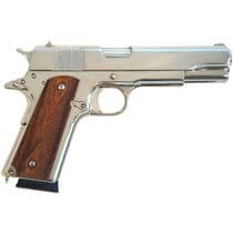 Cimarron 1911 Government .45 ACP 5in Nickel - .45 ACP