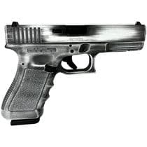Glock 17 Gen3 Distressed White 9mm Semi-Auto, 17+1... - 9mm