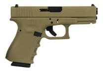 GLOCK G19 Gen 3 FDE 9MM Handgun – Versatile Strike... - 9mm