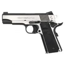 Colt Combat Elite Commander 9mm 4.25in Silver / Black - 9mm