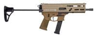 Grand Power Stribog SP9A3G Flat Dark Earth 9mm 8" Barrel 30-Rounds w/ PDW Stock