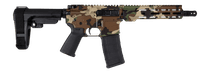 Shark Coast Tactical SCC07206M81-P Woodland Camo 5.56 NATO 30+1 10.50" Black Melonite Barrel, M-81 Woodland