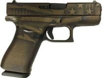 GLOCK G19 GEN3 Midnight Bronze Flag 9MM Compact Pi... - 9mm