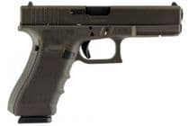 Glock G17 Gen 4 - 9mm Midnight Bronze High-Capacity Semi-Auto Pistol - 9mm