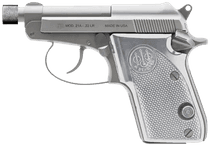 Beretta 21A Bobcat Ghost Buster .22 LR Compact Silver Pistol - .22 LR