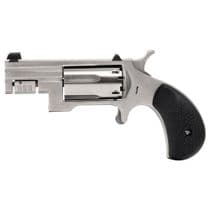 NAA Sentinel Gen 1 .22 Mag Revolver - Silver, 5rd, Dual Caliber Versatility - .22 Magnum