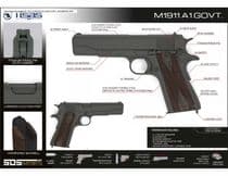 SDS 1911 Gov .45 ACP - Parkerized Steel Classic Pi... - .45 ACP
