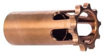 Rugged Suppressors Internal Shoulder Piston Copper 1/2x28