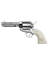 Pietta Nickel .45 Colt Heritage Revolver - Full-Size Classic Edition - .45 Colt