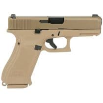 Glock 19X Gen 1 Coyote Tan 9mm, 17+1 Cap, Semi-Auto Handgun - 9mm