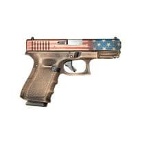 GLOCK G19 Gen 5 Patriot 9mm Pistol, Semi-Auto, 15 Rounds - 9mm