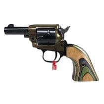 Heritage Barkeep Gen 1 .22 LR Revolver, 3" Camo Green Wood Grip - .22 LR