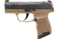 Sig Sauer P365X 9mm Luger 3.1in Coyote Tan - 9mm