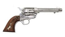 Colt SAA Nimschke .45 Collector's Edition - Stainless/Gold 5.5" Revolver - .45 Colt