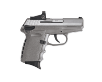 SCCY CPX-1 9mm Pistol w/Crimson Trace Red Dot Sight, Gray Frame - 9mm