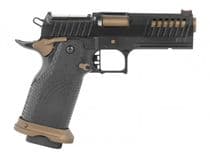 Fierce Firearms Grizz Commander FGZ-9-C-BBZ-CS Pistol 9mm Luger 4.25" 10+1 Single Action Optic Ready Burnt Bronze