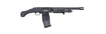 Mossberg 590M Breacher 12 Gauge 14.375in Tungsten - 12 Gauge