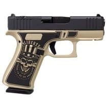 Glock 43x Freedom-Liberty 9mm Compact Tan/Black Se... - 9mm