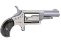 NAA Mini-Revolver .22 LR Stainless Black Pearl Grip 5-Shot Compact - .22 LR