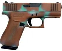 Glock 43X MOS 9mm 3.41in Copper Patina - 