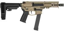 CMMG Banshee MKGS Gen1 9mm 33-Round Coyote Tan Sem... - 9mm