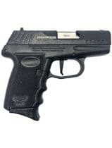 SCCY DVG-1 Panther Black 9mm Subcompact Pistol - Glitter Finish - 9mm