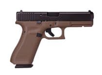 Glock G17 Gen 5 - 9mm FDE Polymer Pistol, 17-Round... - 9mm