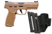 Sig Sauer P322 TacPac: .22LR 20+1 Pistol, Coyote Finish - .22 LR