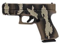 Glock Gen 5 Riptile Camo 9mm Pistol - Semi-Auto, 15+1 Capacity - 9mm