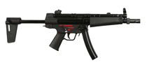 Century Arms AP5 9mm Pistol, 8.90" Barrel, Roller Delayed Action, 30+1, Black, Magpul BSL Brace, Navy Model w/ Pictogram Lower - MFG #