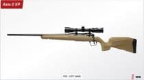 Savage Axis 2 Compact XP .243 Win Lefty Bolt Rifle - Matte FDE - .243 Winchester