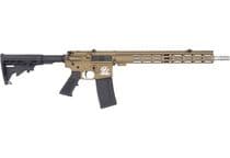 Great Lakes AR-15 .223 Wylde Semi-Auto Rifle - Burnt Bronze 16" - .223 Wylde