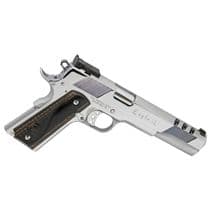Iver Johnson 1911 Eagle XLC Gen 1 .45 ACP Ported Chrome Pistol - .45 ACP