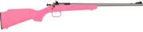 Crickett Gen2 KSA2441 .22 LR 16.13in Pink/Gold Webbing Stainless - .22 LR