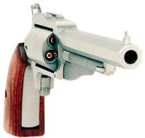 Earl Compact .22 LR Derringer Gen 1 - Classic Stainless Rosewood Grip - .22 WMR