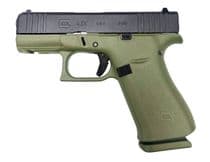 Glock 43X Gen 1 Slimline 9mm Semi-Auto Pistol - OD... - 9mm