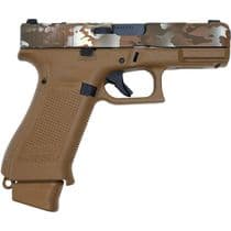 Glock 19X Gen5 Multicam Night 9mm MOS Pistol, 19-Round Capacity - 9mm